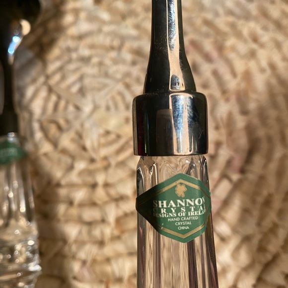 Shannon Crystal and Silver Serving Utensils 2 pc - Picture 9 of 10